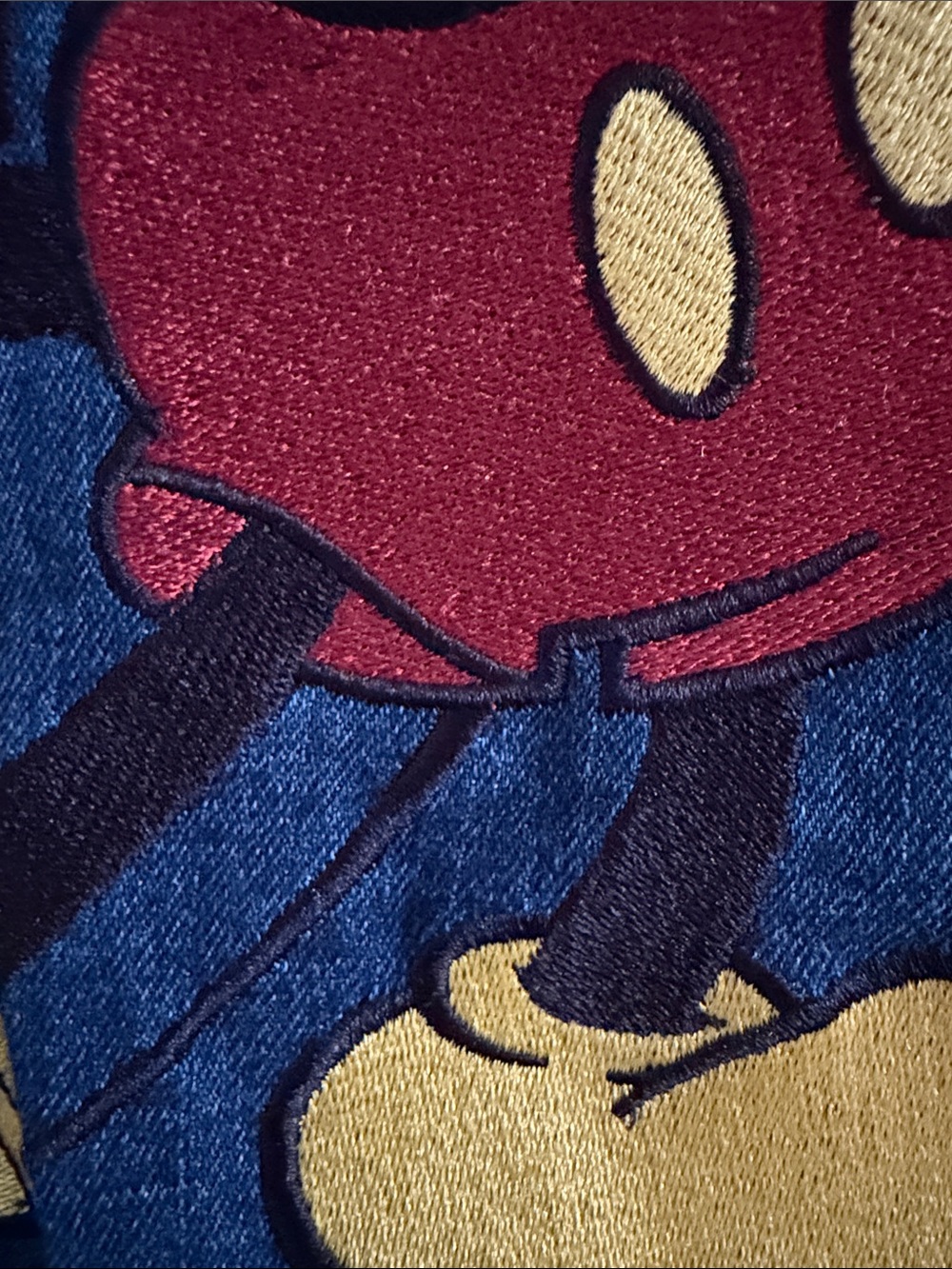 Disney Parks Walt Disney World Mickey Mouse Denim Jacket - UNISEX - Large - Picture 11 of 16